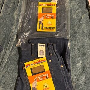 Wrangler Cowboy Cut Jeans in Deep Blue